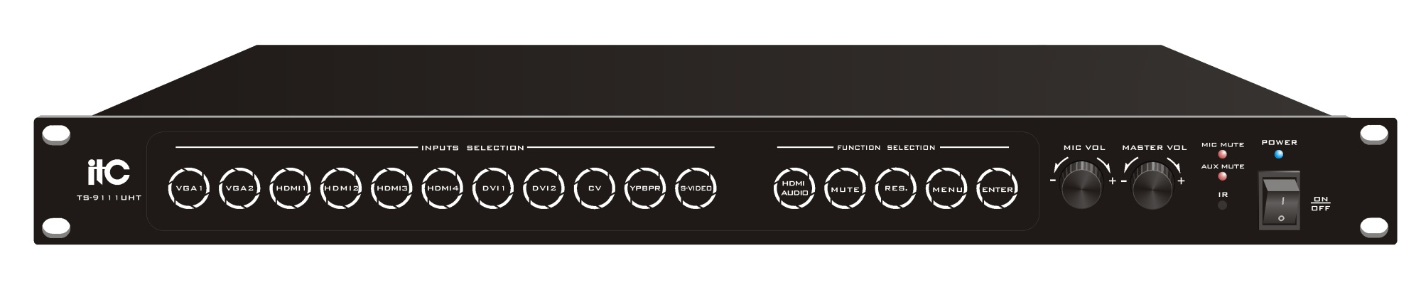 Видеокоммутатор ITC TS-9111UHT 11х1